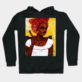 Smoking lady no 76 Hoodie